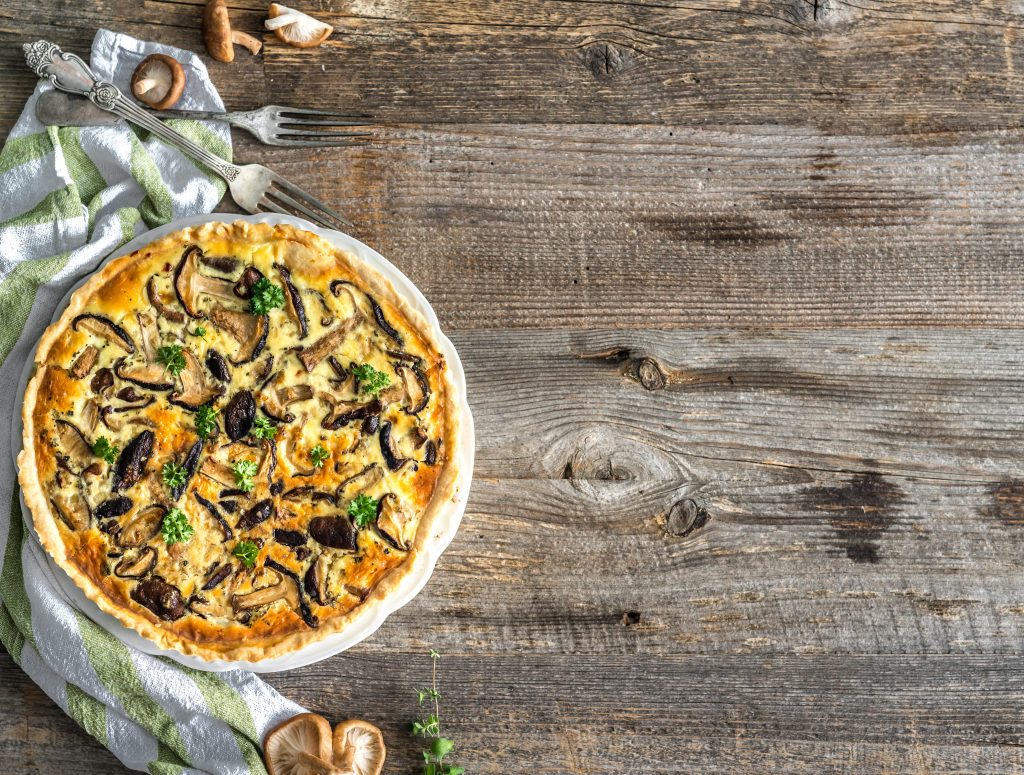 Meal Prep vegan Rezepte - vegane Quiche